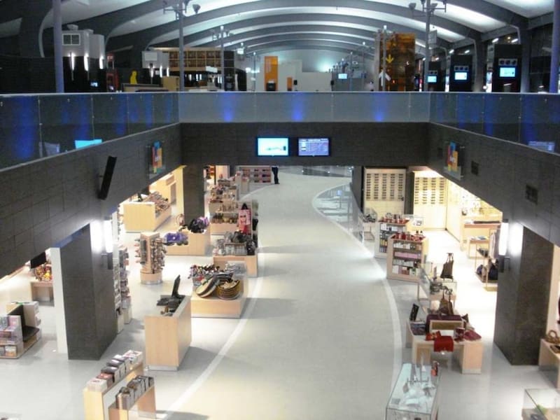 Terminal B del Aeropuerto Internacional de Monterrey, fui inaugurada en septiembre del 2010.