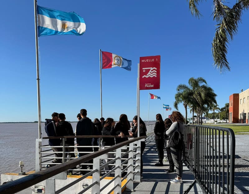La obra permitirá recuperar un sector de la costa que llevaba años sin una intervención de esta magnitud. (Fuente: Gobierno de Santa Fe)