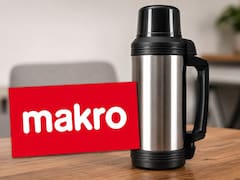 Makro suma a su catálogo un termo de acero inoxidable de 2 litros frío calor y se consigue por menos de $62.000