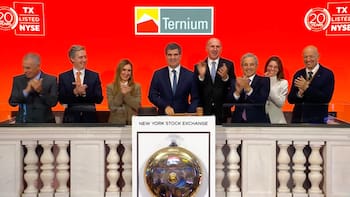 Así celebra Ternium 20 años en NYSE: sube más de 47% en el año y acelera su plan de expansión en Nuevo León por 4,000 MDD