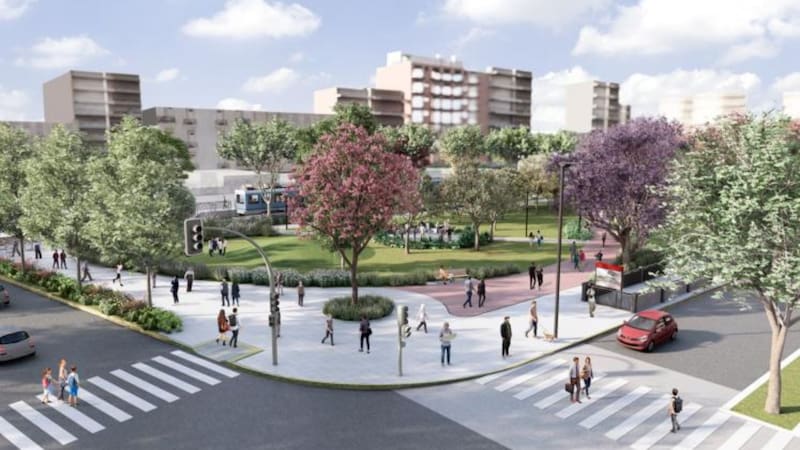 El Gobierno de la Ciudad de Buenos Aires puso en marcha la construcción del Parque Ferroviario Urquiza