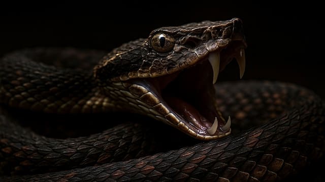 Horror en el reino animal: reapareció la serpiente más poderosa de Asia tras largas décadas extinta