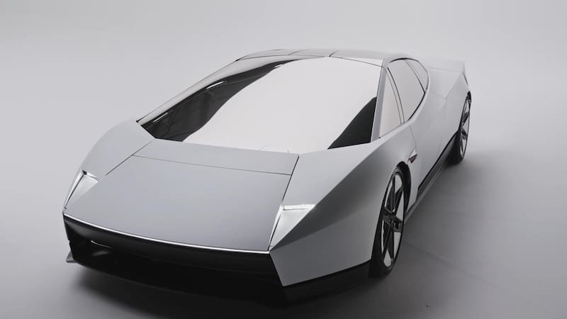 Captura de video tomada de la cuenta en X @Tesla de la empresa Tesla en la que se ve la nueva generación de su deportivo eléctrico Roadster.