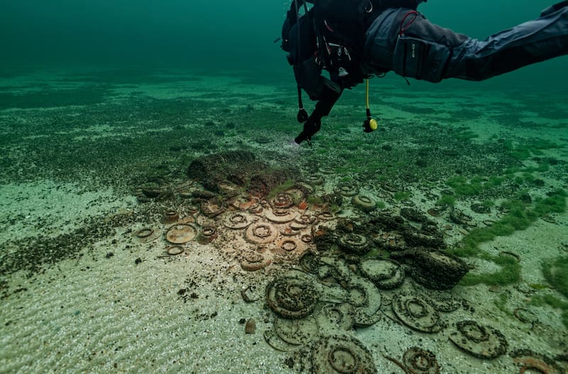 El naufragio de un poderoso navío que data de los primeros años después de Cristo fue calificado como “extraordinario” por los arqueólogos expertos en pecios.