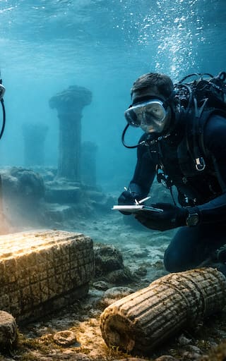 Increíble | Arqueólogos hallan ciudad similar a Atlantis en el fondo de un lago: estas son las piezas descubiertas