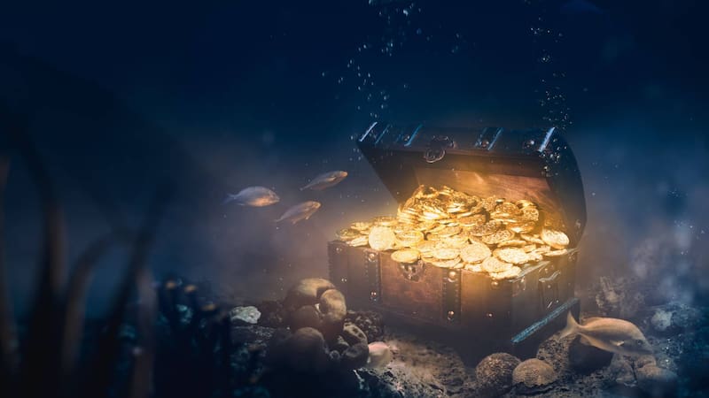 Descubren un tesoro oculto de 9 millones de euros durante las obras de un edificio: hallan monedas y lingotes de oro . (Fuente: Shutterstock).