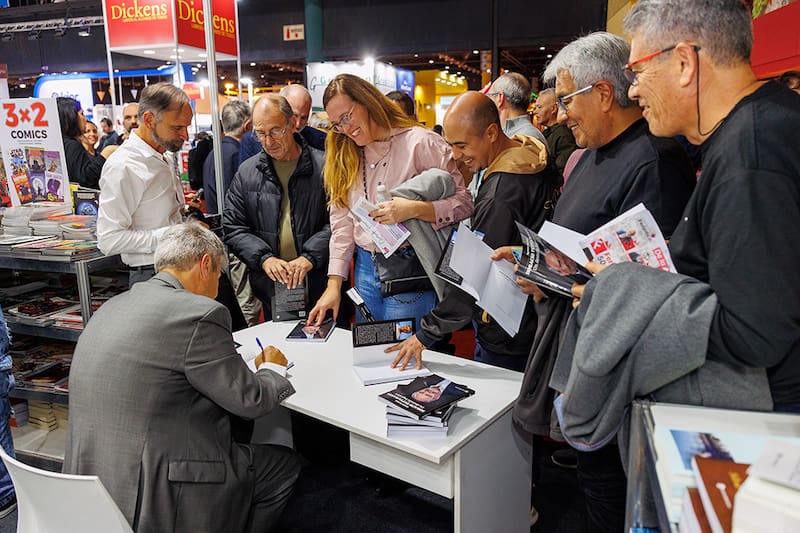 Tradicional firma de ejemplares
