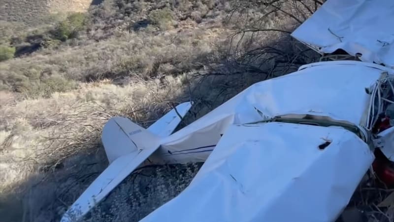 The airplane crash filmed by Trevor Jacob for his YouTube channel.