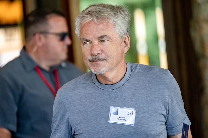 Martín Varsavsky, argentino presente en la edición 2025; también estuvo en 2024, cuando habló Milei