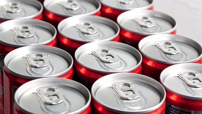 The key product is a cooler that holds two cans and lets users reload a new one from the top or the bottom.