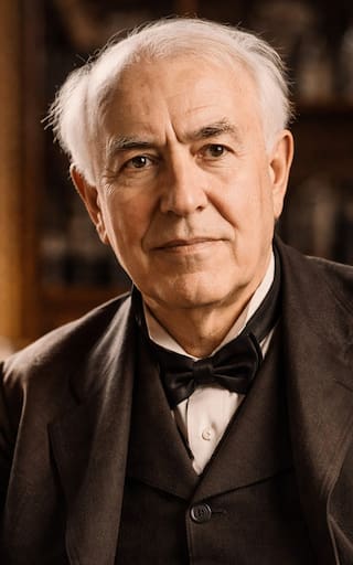 Thomas Edison, inventor estadounidense: “No fracasé, solo encontré 10.000 maneras que no funcionan”