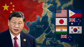Tiembla China: siete países se aliaron para coordinar fuerzas y contener al ejército de Xi Jinping