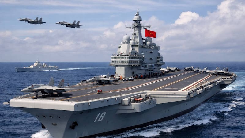 Tiembla Estados Unidos: China exhibe los 3 portaaviones más poderosos del mundo y pone en alerta a las potencias