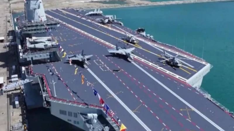 Tiembla Estados Unidos: China exhibe los 3 portaaviones más poderosos del mundo y pone en alerta a las potencias