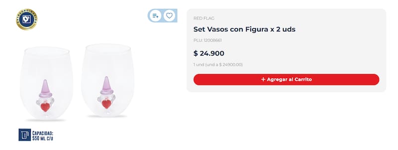 Tiendas D1 tiene un set de vasos con diseño especial ideal para el hogar: cuesta menos de $25.000