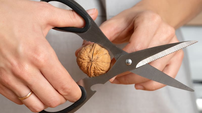 Para qué sirve la parte dentada de algunas tijeras de cocina y cómo usarlo correctamente
