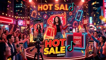 TikTok va por el Hot Sale en México: 54% de las Pymes ya los ve como un motor clave para sus ventas
