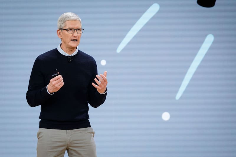 Tim Cook, CEO de Apple, es uno de los CEO más admirados