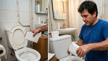 Tirar sal en el inodoro: por qué recomiendan hacerlo por las noches y por qué miles ya lo aplican en sus baños