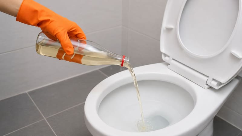 Tirar vinagre en el inodoro una vez a la semana: para qué sirve y cuáles son sus beneficios