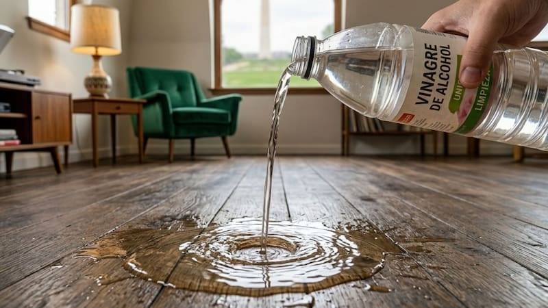 Tirar vinagre en el piso de casa, para qué lo recomiendan y cada cuánto hay que hacerlo
Fuente: IA