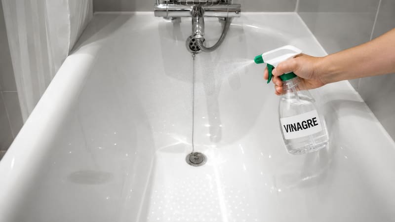 Tirar vinagre en la bañera una vez por semana: por qué lo recomiendan y para qué sirve
