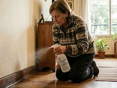Rociar los zócalos de la casa con vinagre: para qué sirve y por qué recomiendan hacerlo