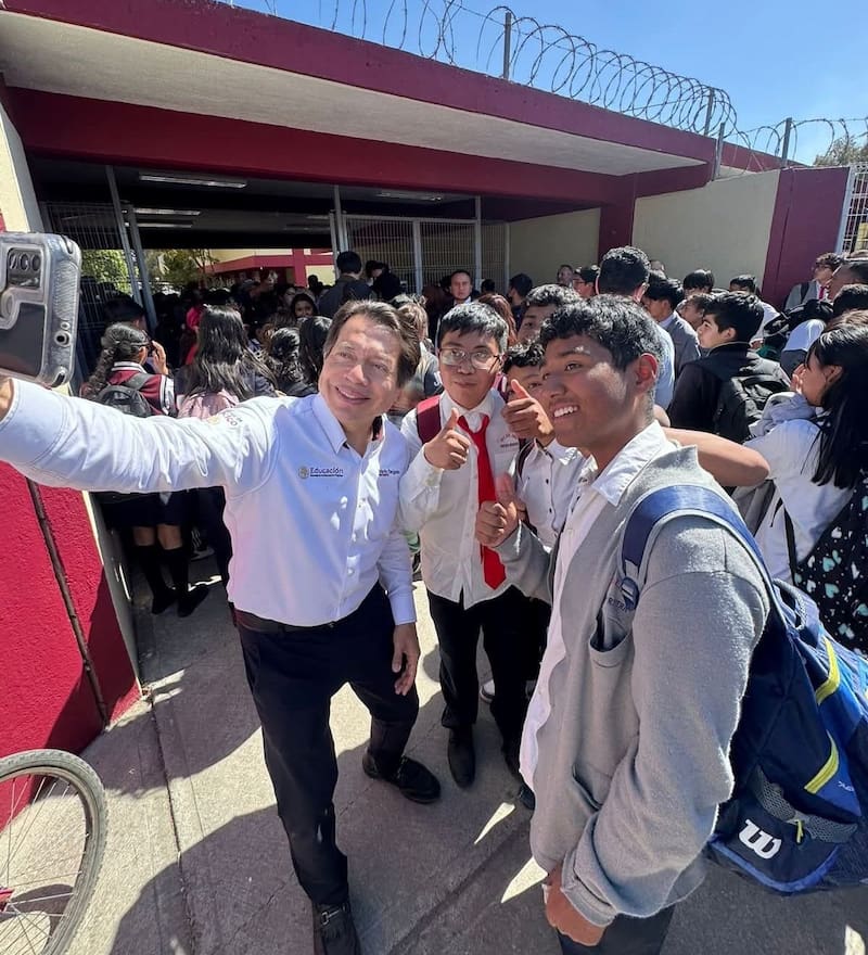 El titular de la SEP, Mario Delgado, presentó el Plan Integral del Sistema Nacional del Bachillerato 2026.