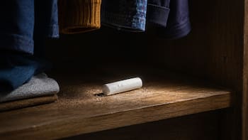 Poner un trozo de tiza en el armario: para qué sirve y por qué lo recomiendan