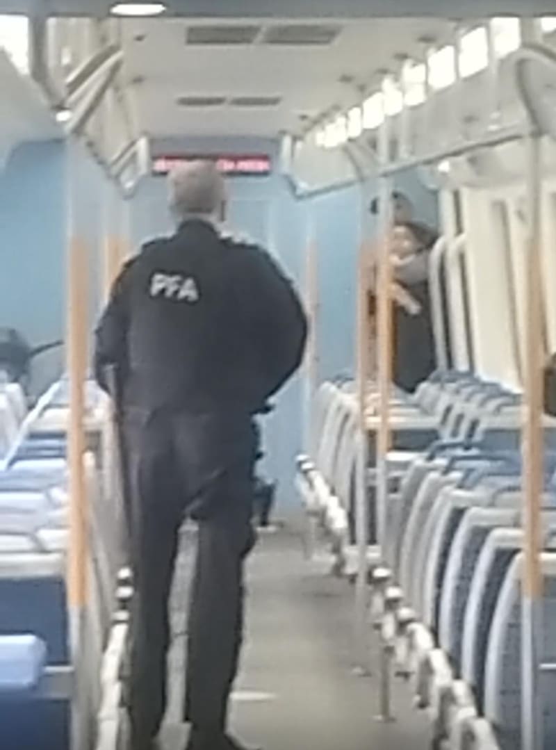 Toma de rehén en el Tren Roca