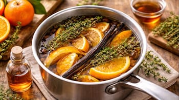 Hervir tomillo, cáscara de mandarina y esencia de vainilla: para qué funciona y por qué lo recomiendan