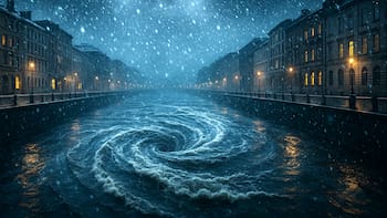 Se acerca la peor nieve de la historia | Un río atmosférico traerá inundaciones extremas en diciembre: quiénes serán afectados