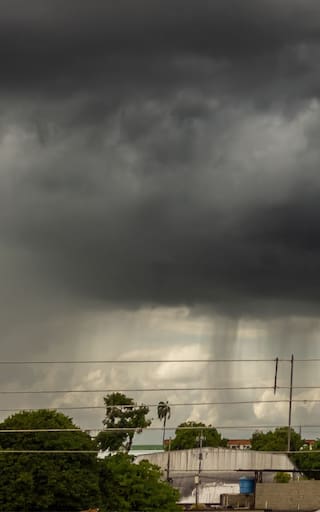 Un muro de lluvia y nubes negras se acerca al país: las principales zonas que quedarán bajo agua