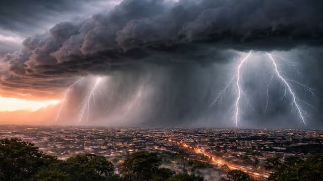 Llega la tormenta negra más intensa de abril: habrá fuertes lluvias con ráfagas de viento y posible caída de granizo en estas zonas del país