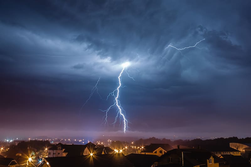 Se esperan tormentas con actividad eléctrica en los próximos días. Fuente: Shutterstock.