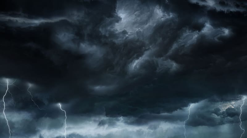 Las lluvias están pronosticadas para este domingo.