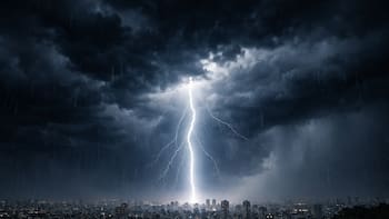 Quedan horas: el SMN advierte que se viene una de las tormentas más violentas del año con granizo, rayos y vientos huracanados