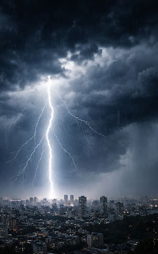 Se acerca una tormenta negra que durará día: se esperan lluvias, inundaciones y posible granizo en estas zonas