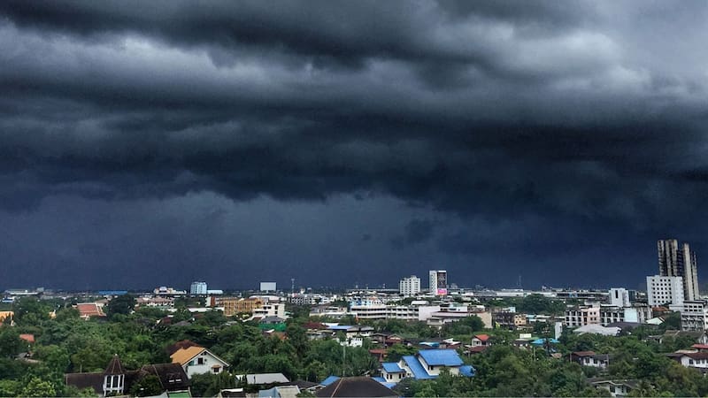 Reporte del SMN por tormenta eléctrica en México