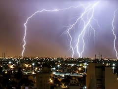 Llegan tormentas fuertes con granizo a estas provincias y bajan las temperaturas en casi todo el país