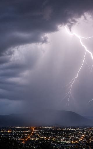 Se viene un diluvio histórico con 48 horas de tormentas fuertes y lluvias intensas: las zonas afectadas