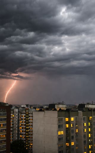 Se viene el diluvio del año con largas horas de lluvias intensas, tormentas y ráfagas de viento
