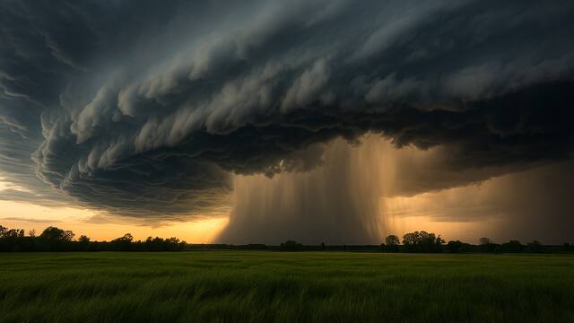 La tormenta negra ya está entre nosotros: un nuevo frente frío con lluvias y granizo impacta en estas zonas del país