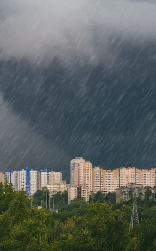 Vuelven las lluvias desde este lunes: se espera una tormenta con granizo en gran parte del país