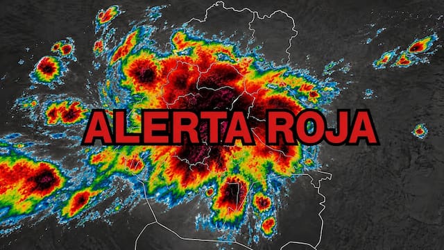 Llega un diluvio histórico en septiembre: 72 horas de tormentas, granizo y lluvias con fuertes ráfagas de viento