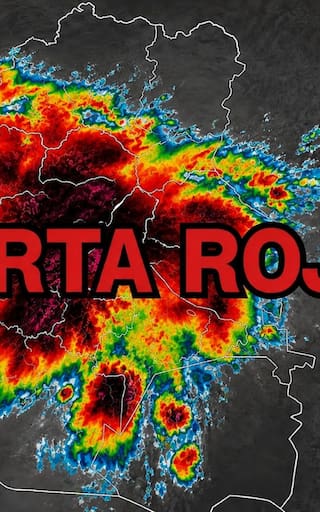 Llega un diluvio sostenido este miércoles 9: fuertes lluvias, tormentas y vientos de entre 20 y 30 nudos en estas zonas del país