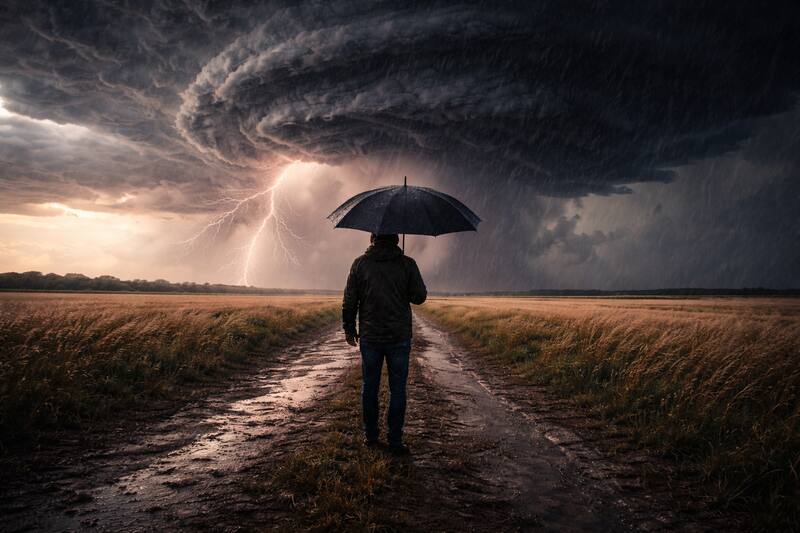 Se aproxima la tormenta del siglo con granizo y fuertes vientos: cuáles son las zonas afectadas por las intensas lluvias