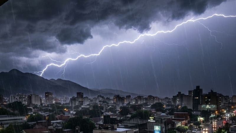 Se aproximan tormentas este miércoles 28 de octubre: con la alerta amarilla se esperan abundantes precipitaciones y ocasional caída de granizo en Tucumán