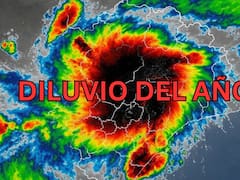 Se aproxima el diluvio del año: 24 horas de tormentas y fuertes lluvias con ráfagas de viento de 128 km/h