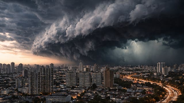 Se caerá el cielo en todo el país: una fuerte tormenta con probabilidad de granizo y fuertes lluvias arrasará en varias provincias